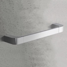Towel Bar - Chrome, 14 inch, Modern, Brass